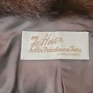 Vintage Felix Friedman Mink Fur Hat with Satin Lining VGUC Jackets & Coats | Fettner Felix Friedman Furs Cincinnati  main image 2